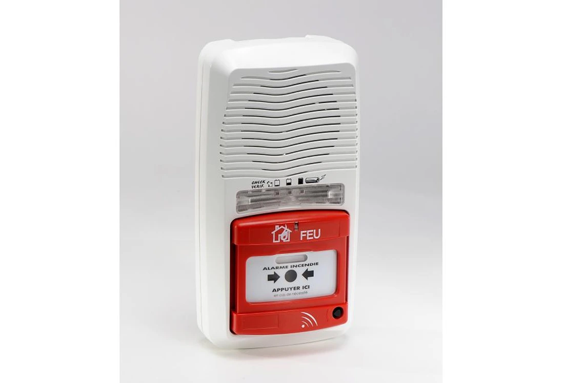 Alarme Incendie de Type 4 radio sans répéteur